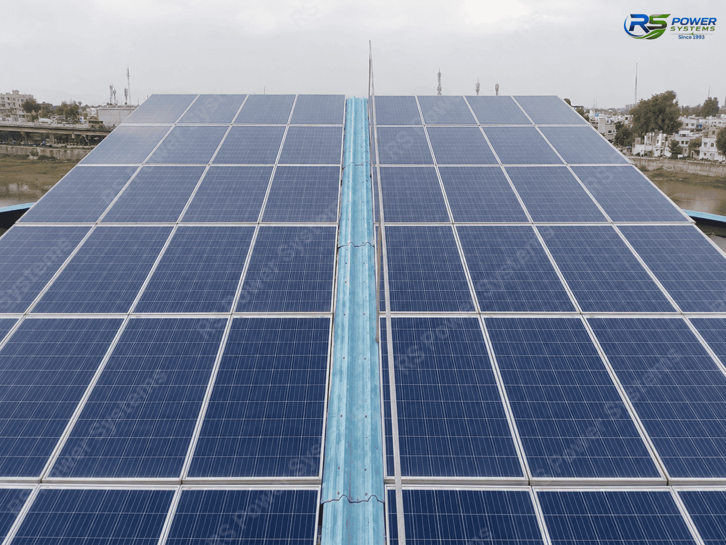 Commercial Solar Power Plant Completed Project in Tamil Nadu